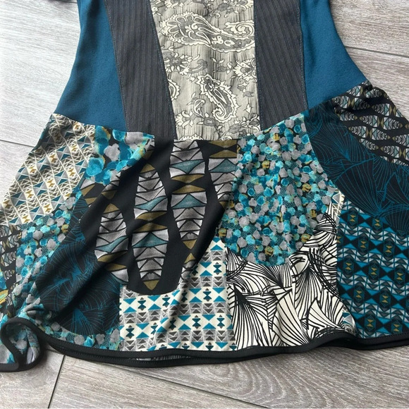 Kollontai Lace Patchwork Mini  Dress Tunics - Picture 7 of 15